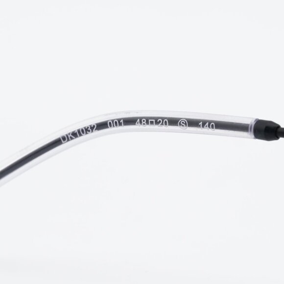 DKNY DK1032 001 Eyeglasses Matte Black 48mm Round Frame main image 8